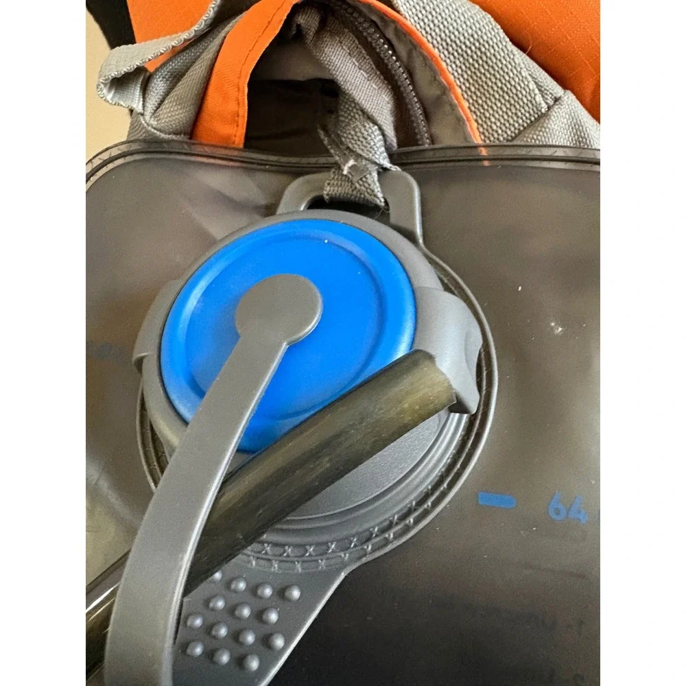 Outdoor Products Mist 13L Hydration Pack‎ Orange Grey 2.0L Reservoir Backpack